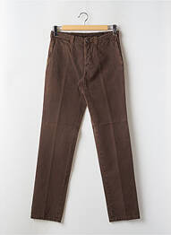 Pantalon chino tissage popeline taille normale marron RALPH LAUREN homme