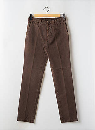 Pantalon chino tissage popeline taille normale marron RALPH LAUREN homme