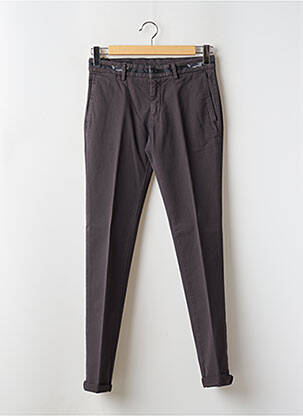 Pantalon chino stretch taille normale gris MASON'S homme