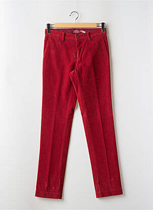 Pantalon slim stretch taille normale rouge MASON'S homme