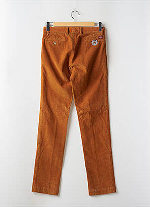 Pantalon chino stretch taille normale orange MASON'S homme
