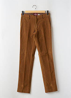 Pantalon chino stretch taille normale marron MASON'S homme