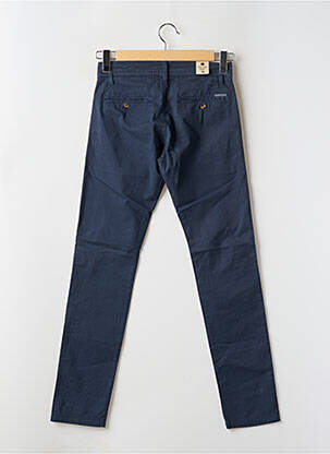 Pantalon chino stretch taille normale bleu IMPAQT homme