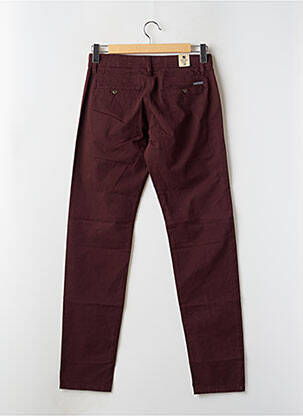 Pantalon chino stretch taille normale rouge IMPAQT homme