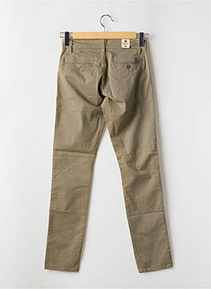 Pantalon chino stretch taille normale vert IMPAQT homme