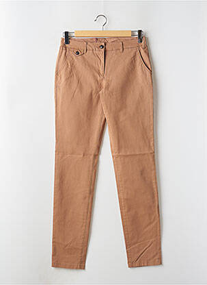 Pantalon chino stretch taille normale beige GREIFF homme