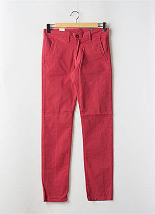 Pantalon chino stretch taille normale rouge IMPAQT homme