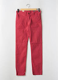 Pantalon chino stretch taille normale rouge IMPAQT homme