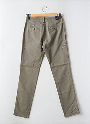 Pantalon chino stretch taille normale vert IMPAQT homme