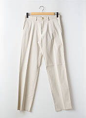 Pantalon chino beige HUGO BOSS pour homme seconde vue