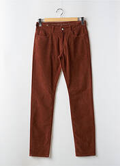 Pantalon slim marron ATELIER NOTIFY pour homme seconde vue