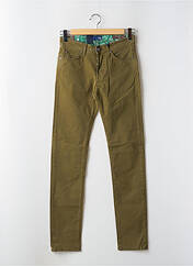 Pantalon slim vert ROY ROGERS pour homme seconde vue