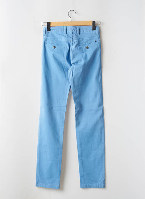 Pantalon chino stretch taille normale bleu LCDN homme