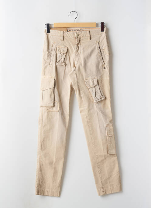 Pantalon cargo beige MASON'S pour homme