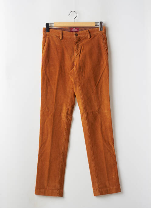 Pantalon chino orange MASON'S pour homme