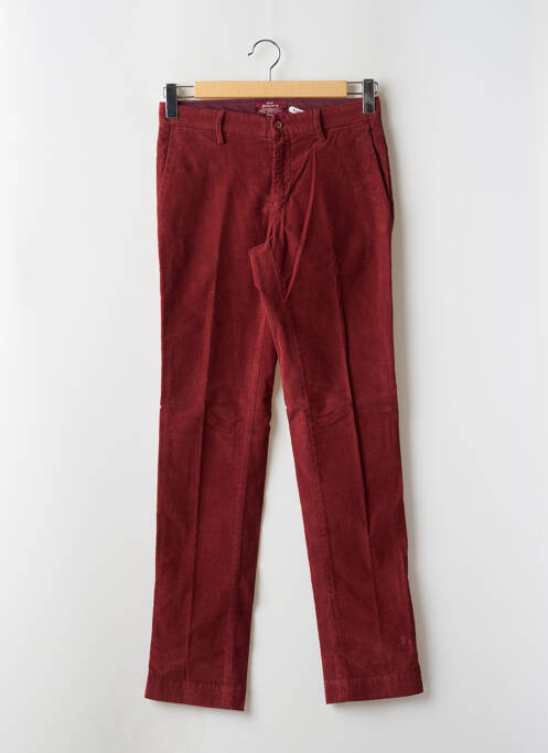 Pantalon chino rouge MASON'S pour homme