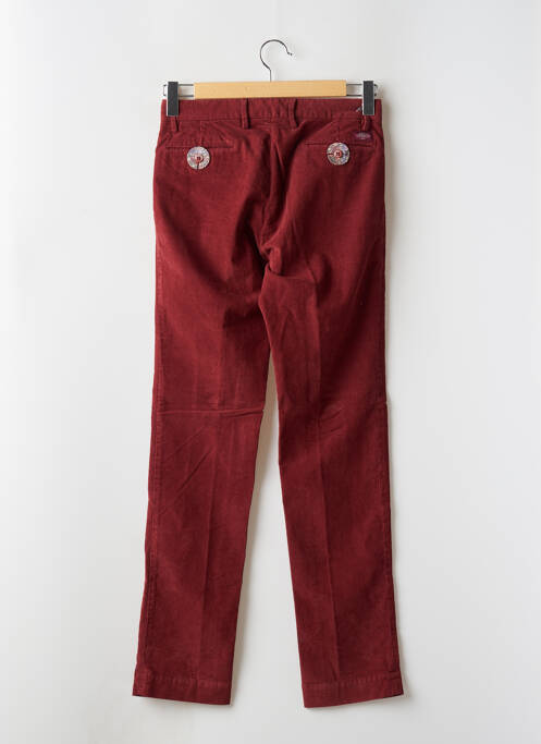 Pantalon chino rouge MASON'S pour homme