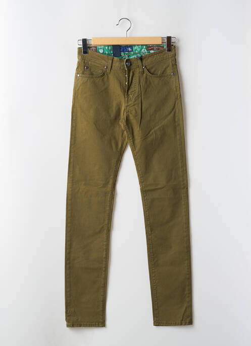 Pantalon slim vert ROY ROGERS pour homme