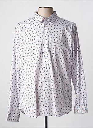 Chemise manches longues manches longues gris PAUL SMITH homme