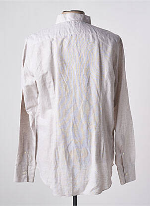 Chemise manches longues manches longues beige ELEVENTY homme