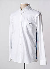 Chemise manches longues blanc 8JS pour homme seconde vue