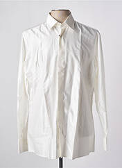 Chemise manches longues blanc CARLO PIGNATELLI pour homme seconde vue