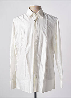 Chemise manches longues blanc CARLO PIGNATELLI pour homme