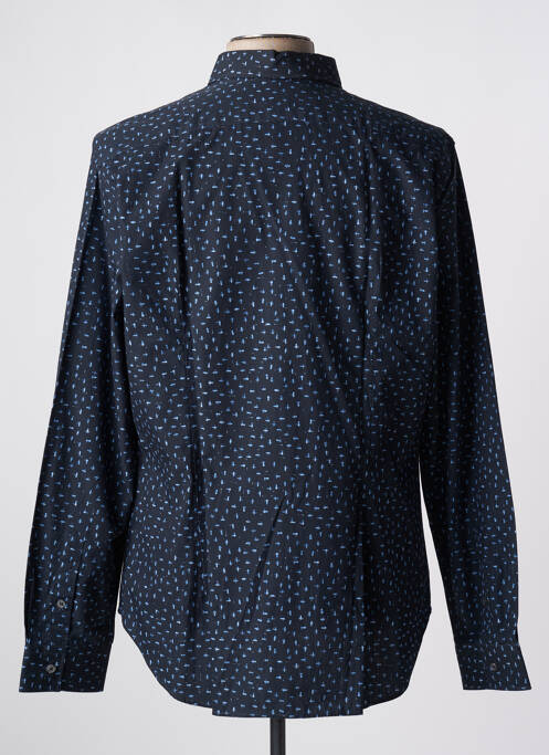 Chemise manches longues poignets boutonnés bleu PAUL SMITH homme