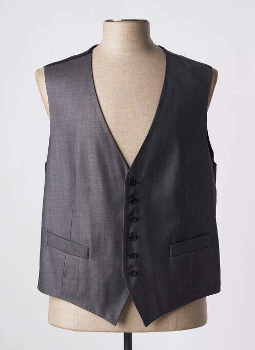 Gilet sans manche effet matière satinée gris LAGERFELD homme