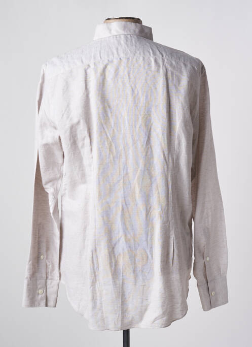 Chemise manches longues beige ELEVENTY pour homme