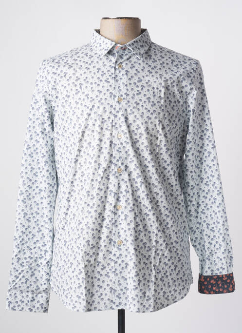 Chemise manches longues bleu PAUL SMITH pour homme