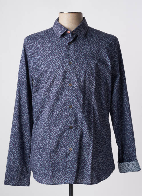 Chemise manches longues bleu PAUL SMITH pour homme