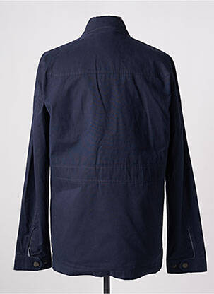 Parka manches longues sans capuche bleu PARTNER'S homme