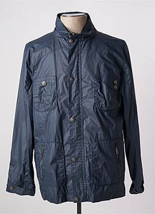 Parka manches longues sans capuche bleu PARTNER'S homme