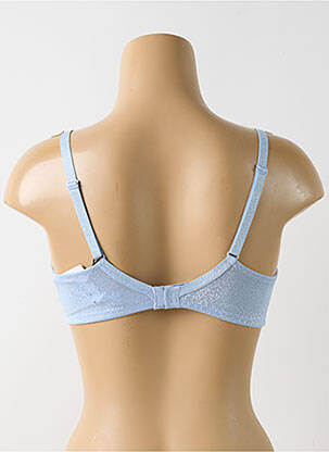 Soutien-gorge effet matière satinée haut soutien-gorge emboitant bleu PRIMADONNA femme