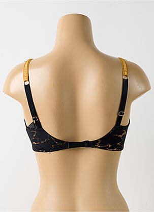 Soutien-gorge effet matière satinée haut soutien-gorge emboitant noir MARIE JO femme