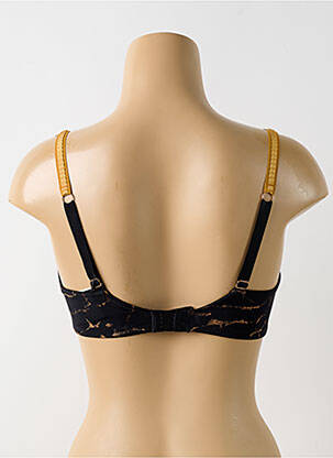 Soutien-gorge effet matière satinée haut soutien-gorge emboitant noir MARIE JO femme
