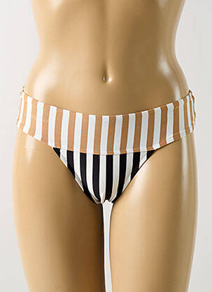 Bas de maillot de bain tissage satiné culotte beige ANDRES SARDA femme
