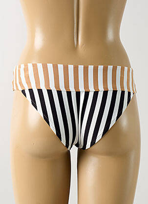 Bas de maillot de bain tissage satiné culotte beige ANDRES SARDA femme