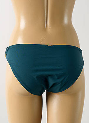 Bas de maillot de bain tissage satiné culotte vert AUBADE femme