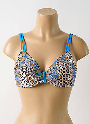 Haut de maillot de bain stretch haut soutien-gorge emboitant beige MARIE JO femme
