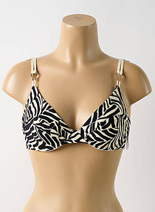 Haut de maillot de bain stretch haut soutien-gorge emboitant beige AUBADE femme