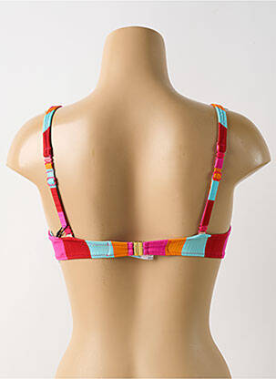 Haut de maillot de bain bretelles élastiquées ajustables haut soutien-gorge balconnet rose MARIE JO femme