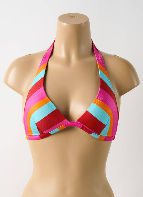 Haut de maillot de bain stretch haut triangles rose MARIE JO femme