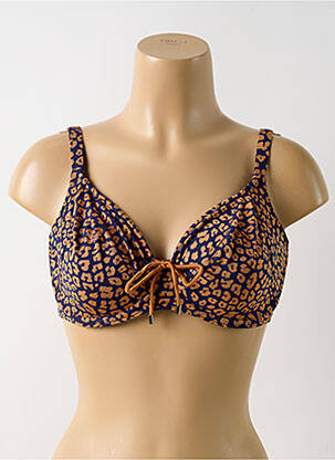 Haut de maillot de bain stretch haut soutien-gorge emboitant bleu PRIMA DONNA femme