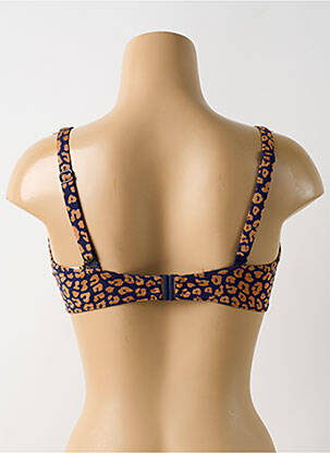Haut de maillot de bain stretch haut soutien-gorge emboitant bleu PRIMADONNA femme