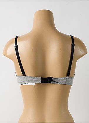 Soutien-gorge sans armature haut soutien-gorge emboitant gris ANTIGEL femme