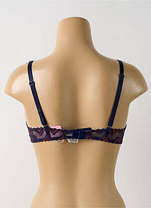 Soutien-gorge sans armature haut soutien-gorge emboitant bleu ANTIGEL femme