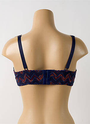 Soutien-gorge sans armature haut soutien-gorge emboitant bleu ANTIGEL femme