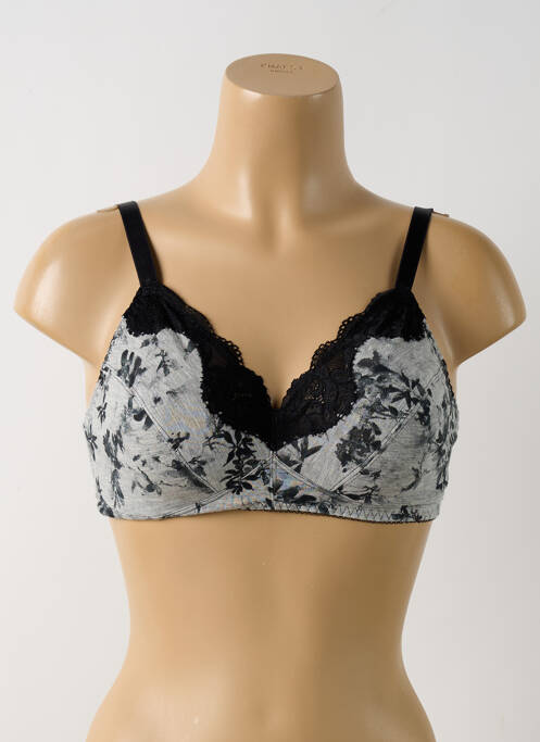 Soutien-gorge gris ANTIGEL pour femme